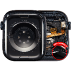 Apple Watch Series 8 (45MM) Housing (GPS) - Midnight Pulled A