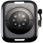 Apple Watch Series 9 (41mm) Back Cover (LTE) - Space Black / Aluminum