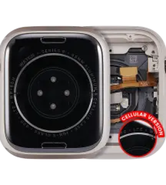 Apple Watch Series 9 (45mm) Housing (LTE) - Starlight Pulled A
