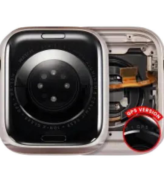 Apple Watch Series 9 (45mm) Housing (GPS) - Starlight Pulled A