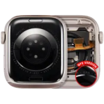 Apple Watch Series 9 (45mm) Housing (GPS) - Starlight Pulled A