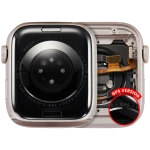 Apple Watch Series 9 (45mm) Housing (GPS) - Starlight Pulled A