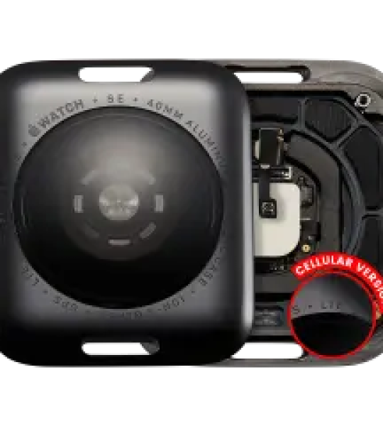 Apple Watch Series SE 1st Gen (40mm) Back Cover (LTE) - Space Black / Aluminum
