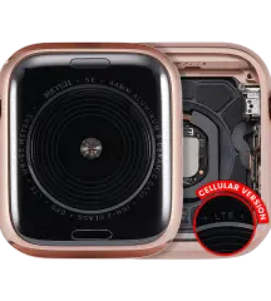 Apple Watch SE 1st Gen (44mm) Housing (LTE) - Gold / Aliminum Pulled A