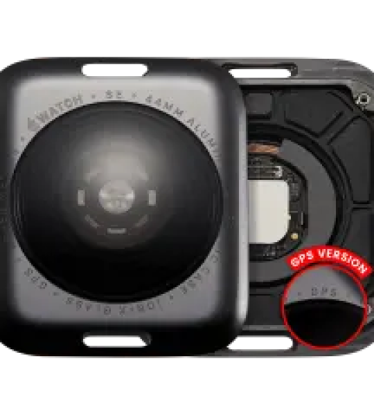 Apple Watch Series SE 1st Gen (44mm) Back Cover (GPS) - Space Black / Aluminum