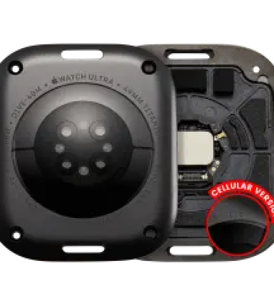 Apple Watch Series Ultra 2nd Gen (49mm) Back Cover (LTE) - Space Black