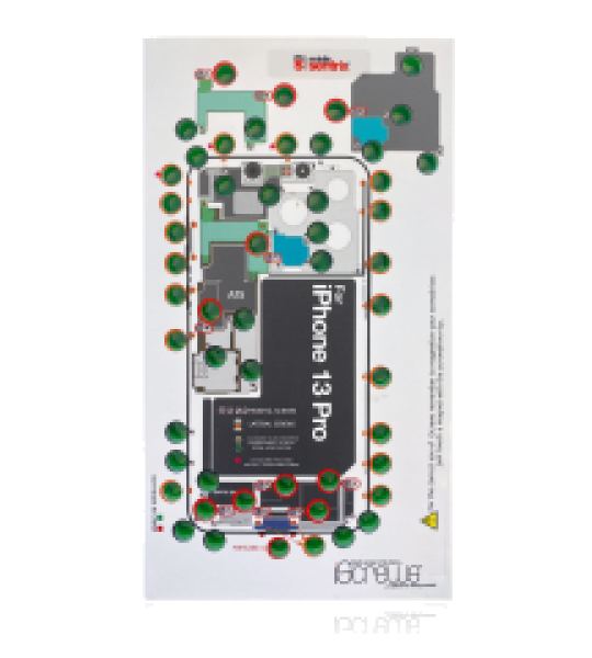 Apple iPhone 13 Pro Screw Position Mat