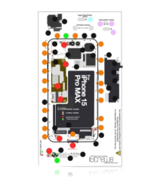 Apple iPhone 15 Pro Max Screw Position Mat