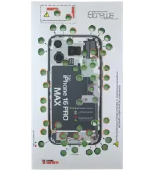 Apple iPhone 16 Pro Max Screw Position Mat