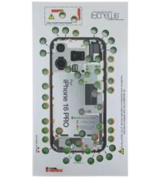 Apple iPhone 16 Pro Screw Position Mat