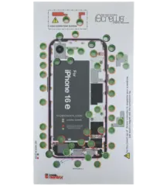 Apple iPhone 16e Screw Position Mat