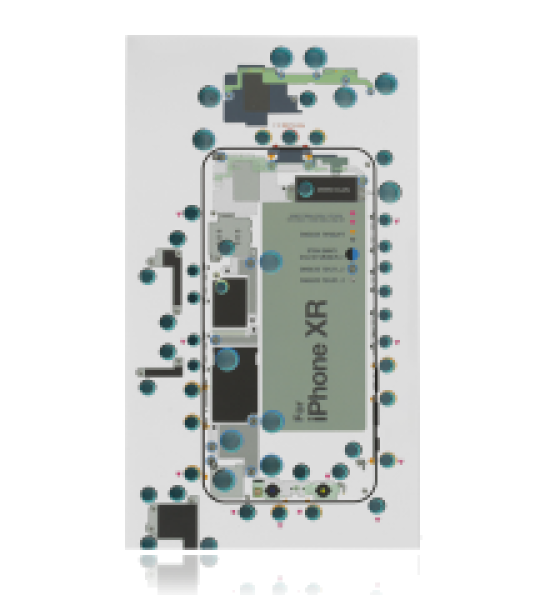 Apple iPhone XR Screw Position Mat