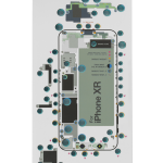 Apple iPhone XR Screw Position Mat