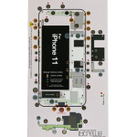 Apple iPhone 11 Screw Position Mat