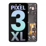 Google Pixel 3 XL Display + Frame - Black SVP