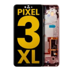 Google Pixel 3 XL Display + Frame - Pink Refurbished