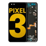 Google Pixel 3 Display + Frame - Black Refurbished