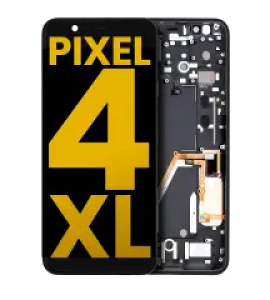 Google Pixel 4 XL Display + Frame - Gray Power Button Refurbished