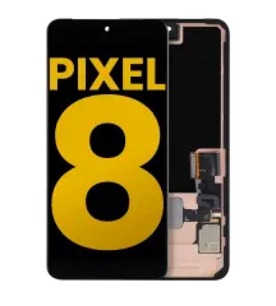 Google Pixel 8 Display + Frame with Fingerprint Sensor Refurbished
