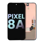 Google Pixel 8a Display (No Frame) with Fingerprint Sensor Service Pack