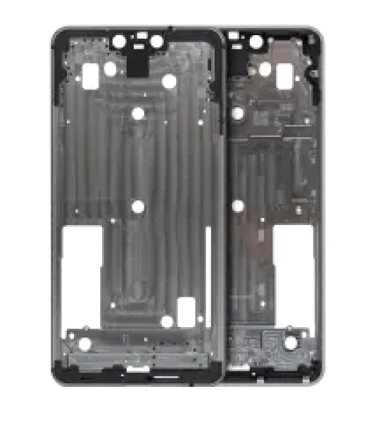 Google Pixel 3 XL Mid-Frame Housing - White AM Plus