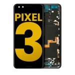 Google Pixel 3 Display + Frame - Black Refurbished