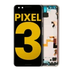 Google Pixel 3 Display + Frame - Pink Refurbished