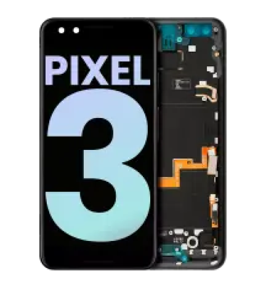 Google Pixel 3 Display + Frame - Black SVP