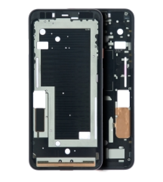 Google Pixel 4 XL Mid-Frame Housing - Orange AM Plus