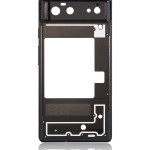 Google Pixel 6 Mid-Frame Housing - Stormy Black AM Plus