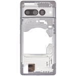 Google Pixel 7 Pro Mid-Frame Housing - Snow AM Plus