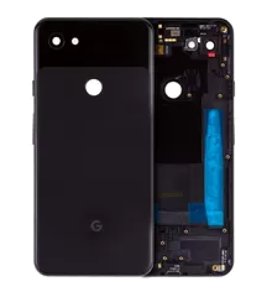 Google Pixel 3a XL Back Housing - Black SVP