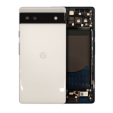 Google Pixel 6a Back Housing - Chalk SVP