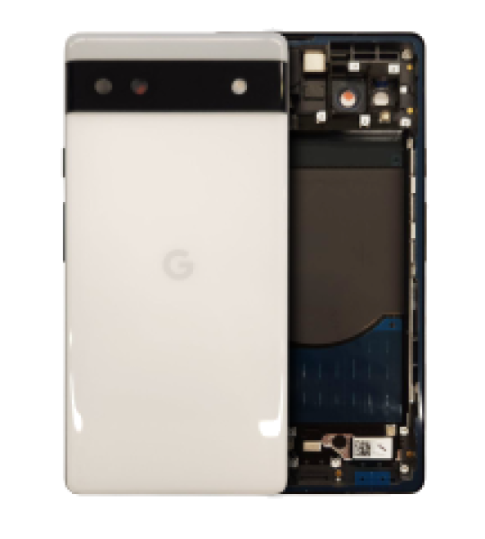 Google Pixel 6a Back Housing - Chalk SVP