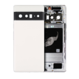 Google Pixel 6 Pro Back Housing - Cloudy White Pulled A