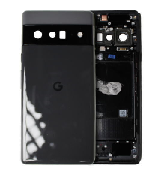Google Pixel 6 Pro Back Housing - Stormy Black Pulled B