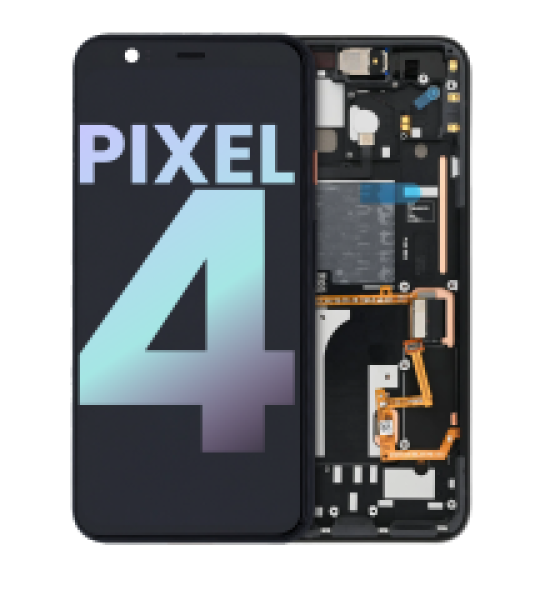 Google Pixel 4 Display + Frame - Orange SVP