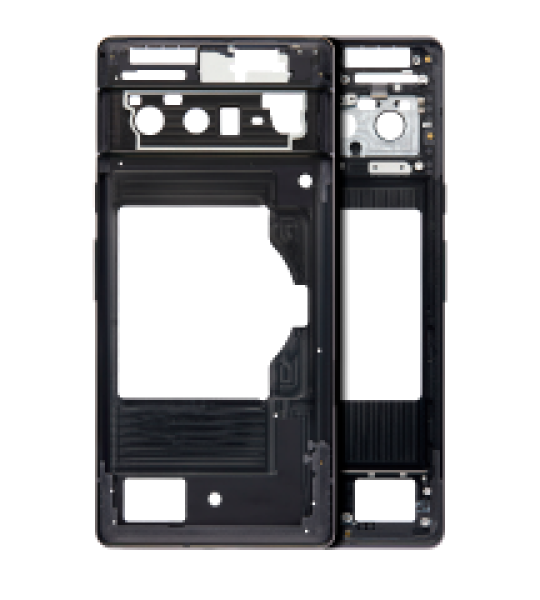 Google Pixel 6 Pro Mid-Frame Housing - Stormy Black AM Plus