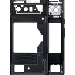 Google Pixel 6 Pro Mid-Frame Housing - Stormy Black AM Plus