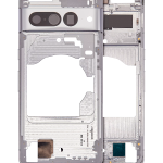 Google Pixel 7 Pro Mid-Frame Housing - Snow AM Plus