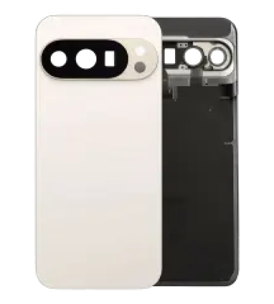 Google Pixel 10 Pro Back Cover with Camera Lens - White SVP
