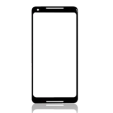 Google Pixel 2 XL Front Glass - Black AM Plus