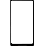 Google Pixel 2 XL Front Glass - Black AM Plus
