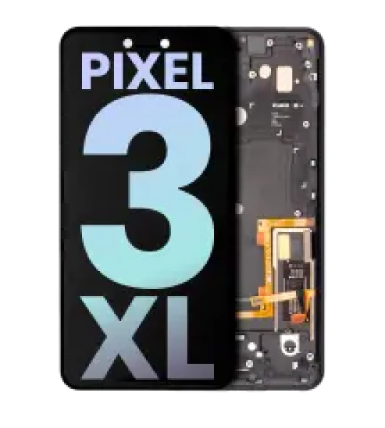 Google Pixel 3 XL Display + Frame - Black SVP