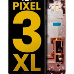 Google Pixel 3 XL Display + Frame - Pink Refurbished