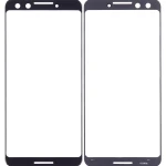 Google Pixel 3 Front Glass - Black AM Plus