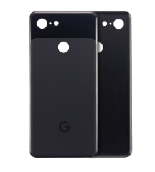 Google Pixel 3 Back Cover - Black AM Plus