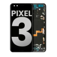 Google Pixel 3 Display + Frame - Black Pulled B