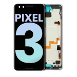 Google Pixel 3 Display + Frame - White SVP