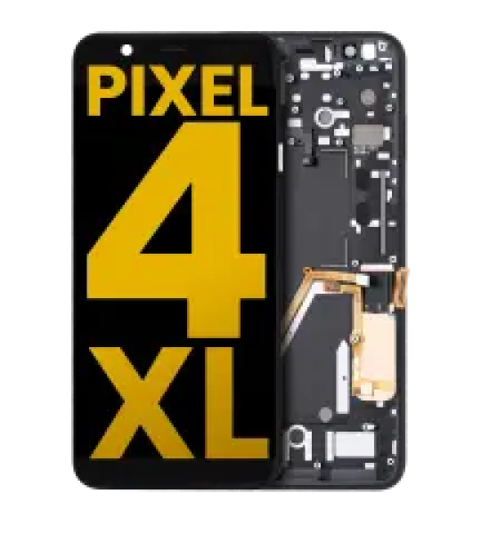 Google Pixel 4 XL Display + Frame - White Refurbished